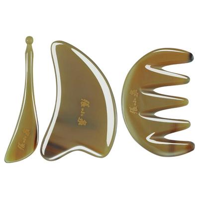 张小泉牛角刮痧按摩板拨筋棒