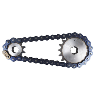 砖窑拉坯电动三轮车630型11牙电机齿轮18齿链轮链条后桥传动配件