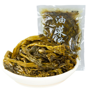 根儿鲜油菜苔咸菜500g×5袋原味安徽特产特色开胃下饭小菜酱腌菜