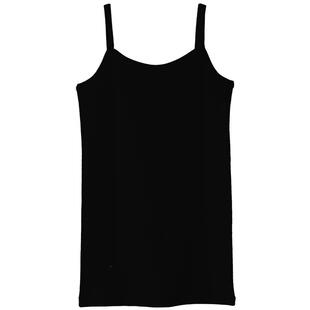 纯棉平行吊带背心女秋季打底衫短款修身性感百搭大码新冬内搭外穿