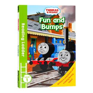 托马斯和朋友们Thomas and Friends Fun and Bumps英文原版分级阅读入门级Reading Ladder Level 1英语故事图画书儿童绘本 3-6岁