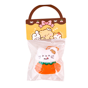 新年礼物好事发生毛绒挂件儿童书包包配饰奖励学生创意开学小礼品