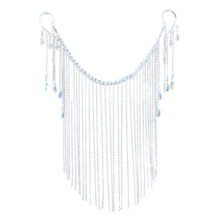 汉服头饰全套发冠女遮面帘古风遮脸流苏步摇古装发饰套装超仙配饰