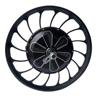 20寸电动车电机48V60V一体轮毂电机500W800W1000W四轮改装电动机