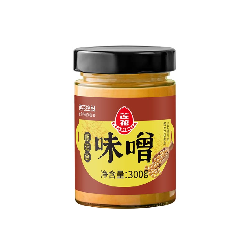 莲花味噌酱300g味增汤包速食风味拉面汤料味增汤黄豆酱大酱汤底
