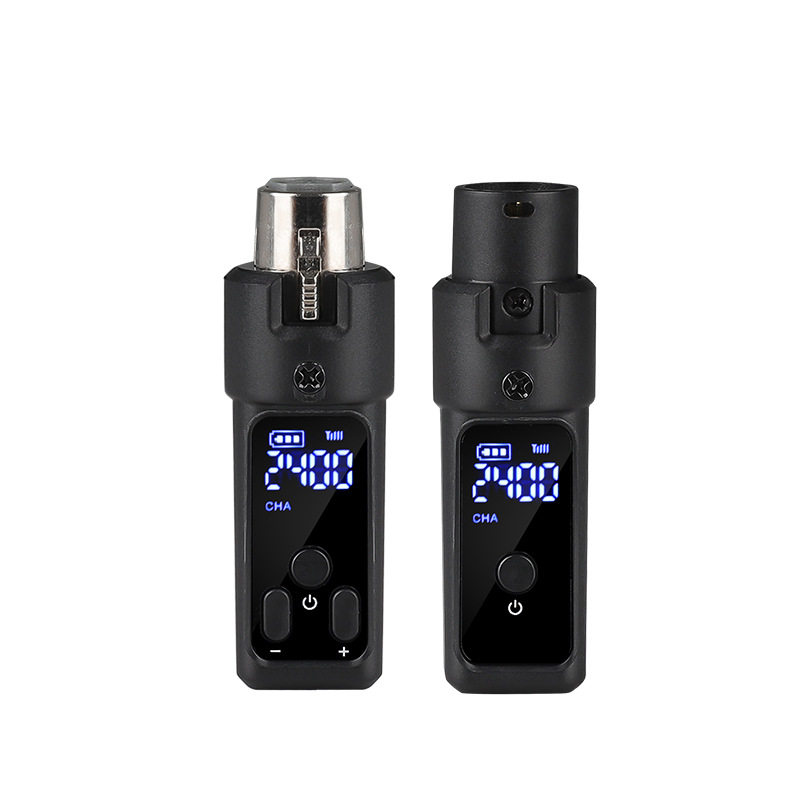 有线麦克风转无线转换器设备信号接收发射传输电容动圈麦克风专用