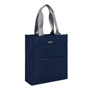 百利文H8123竖式手提补课包文件包单肩书袋培训班兴趣班书包资料文件袋画画包补习袋文具包彩色大容量拎包