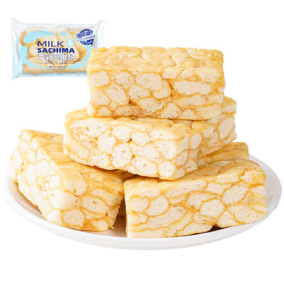 壹得利牛乳沙琪玛零蔗糖零食小包