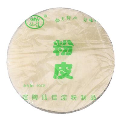 山东特产400g零添加定陶绿豆粉皮