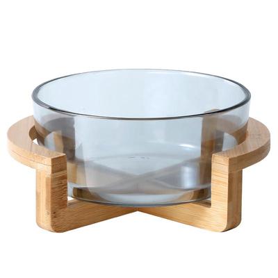 轻奢玻璃高级水果盘家用