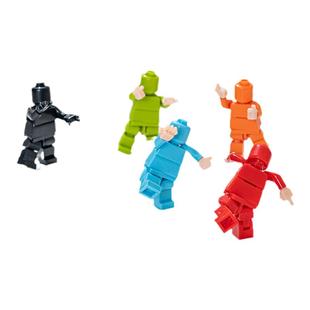 【素体】可涂鸦人仔积木多关节超可动人仔第三方模型男孩拼装玩具