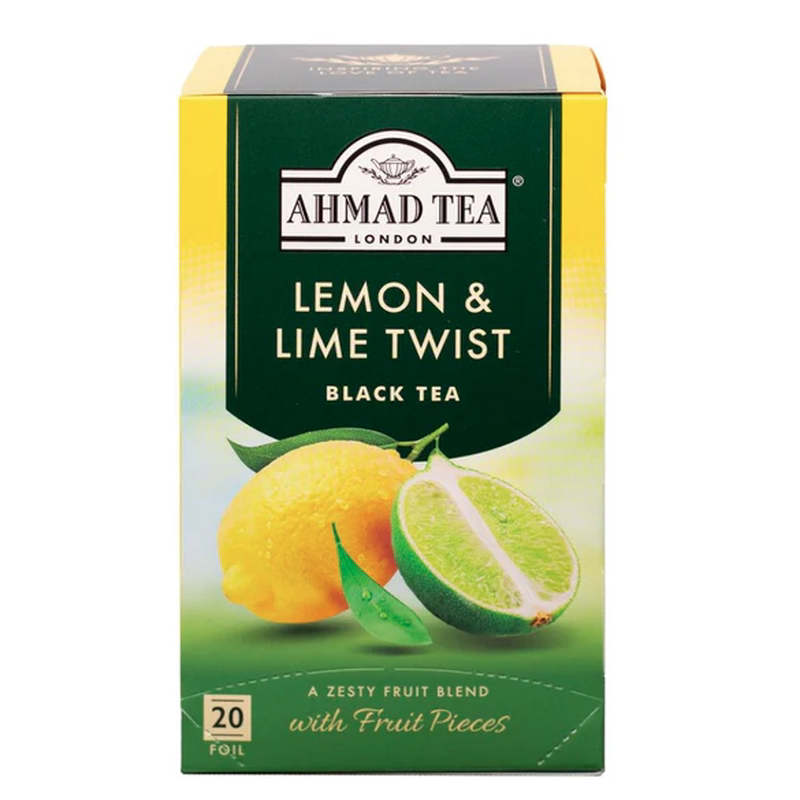 AHMAD TEA英国亚曼柠檬芒果苹果草莓覆盆子肉桂红茶进口袋泡茶包