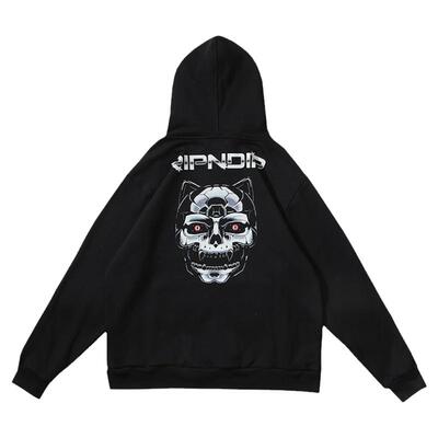 街头潮牌RIPNDIP机械黑豹卫衣