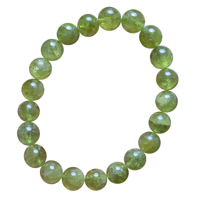 天然沙弗莱石榴石手链三圈水晶女