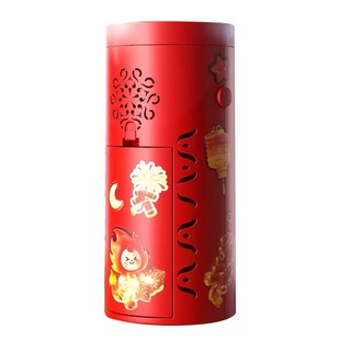 2026新款跨年烟火烟花泡泡机儿童过年春节电动灯光吹泡泡发光玩具