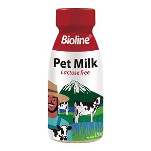 白猪商店 Bioline 斑斓牛奶 猫咪狗狗0乳糖 猫零食狗零食营养补钙