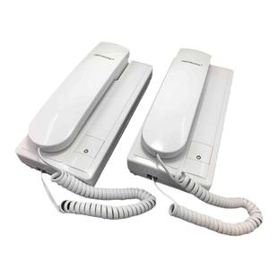 聆听者有线对讲机双向通话一键呼叫老人对讲器矿井窗口门铃电话机