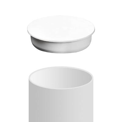 PVC排水管内插管帽110堵帽内堵