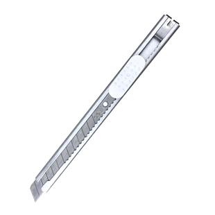 得力美工刀小型壁纸刀裁纸刀开箱小刀子快递刀学生手工刀具割纸削笔刀不锈钢刀架伸缩刀刻刀贴膜刀小号刀片