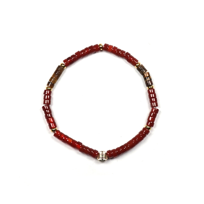 pohier宝喜儿红玛瑙手链