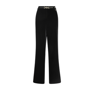 【至臻丝绒】Scofield女天鹅绒优雅西装裤收腰长裤子冬季