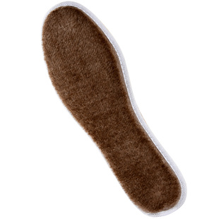 羊羔绒保暖鞋垫冬季加绒加厚毛感丰盈  男女通用舒适防滑御寒鞋垫