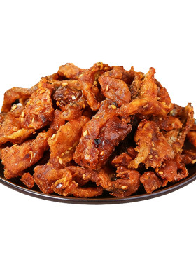 香辣鳕鱼皮追剧下酒休闲零食