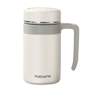 富光保温杯男不锈钢泡茶杯女办公室水杯大容量带手柄杯子礼盒礼物