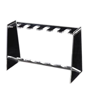 加厚有机玻璃  毛氏抽脂瓶支架 6孔 毛氏管支架 稳定性高具塞木塞