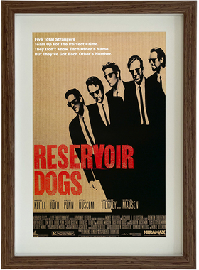 经典电影落水狗海报相框挂画摆台照片墙壁画书房客厅装饰画送礼物