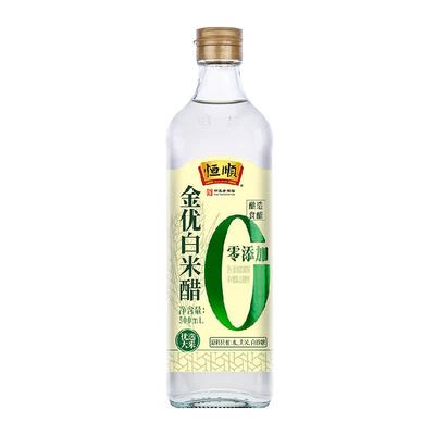恒顺金优零添加白米醋