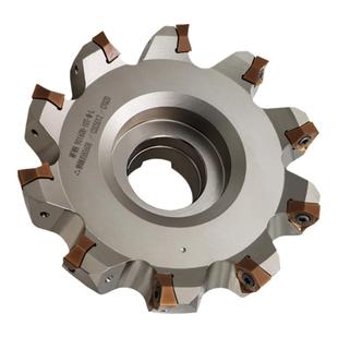 数控铣刀盘快进给刀盘90度双面平面铣刀盘重切削配WNMU080608刀片