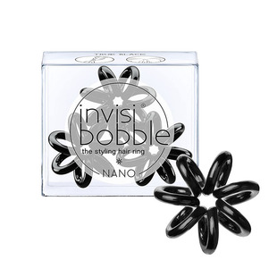 invisibobble NANO迷你发圈扎少量头发婴儿宝宝皮筋成人麻花辫尾