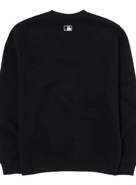 MLB官方情侣复古圆领套头卫衣