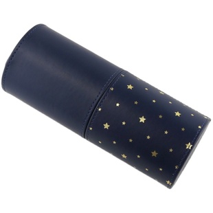 便携化妆刷桶收纳筒刷桶带盖ins风刷子桶防尘笔筒眼线笔桶收纳盒