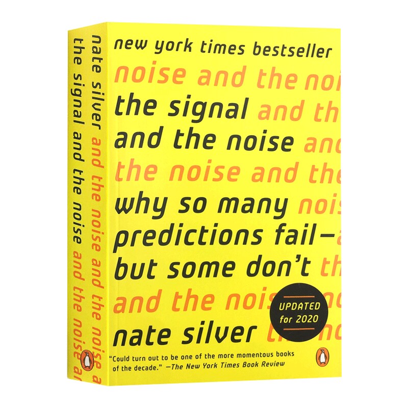 信号与噪声 英文原版 The Signal and the Noise 罗辑思维书单 英文版 进口英语原版书籍