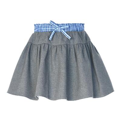 【赵今麦同款】lefame拉飞姆春秋高级拼接蓬蓬裙短半裙女