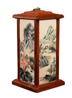 苏绣宫灯摆件绣美装饰中式古典风