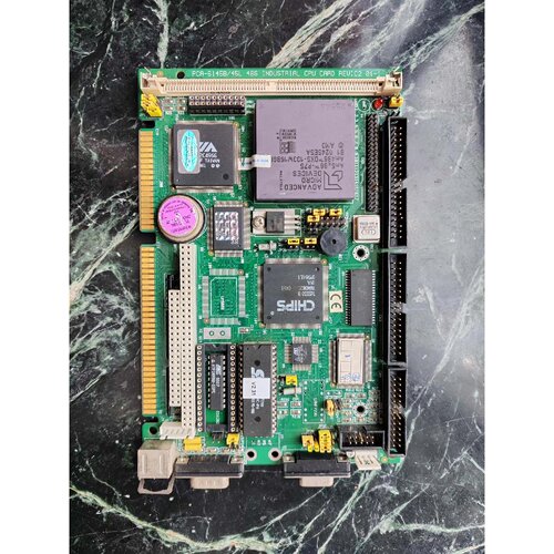 研华PCA6145BlSA486半长卡带CPU内存