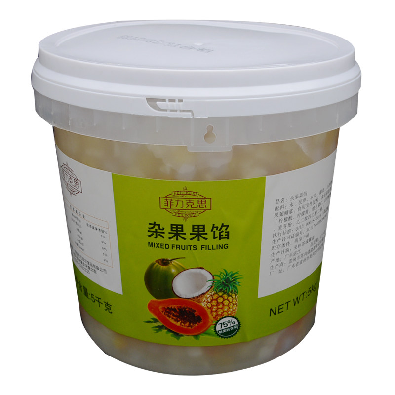 菠萝酱面包夹心披萨水果粒10斤
