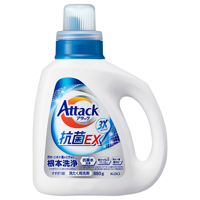 日本花王酵素强效去污抗菌洗衣液