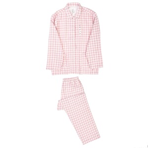 双层纱棉春秋夏男女无侧缝家居服
