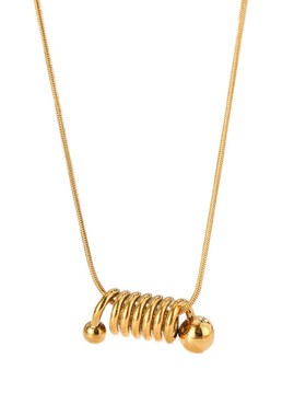 项链挂件女嘻哈螺旋吊坠高级感百