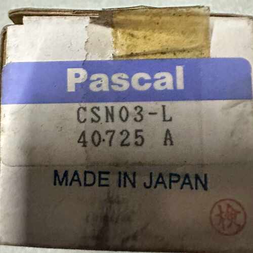 【请询价】PASCAL帕斯卡日本进口油缸，型号CSN03-L，40.7
