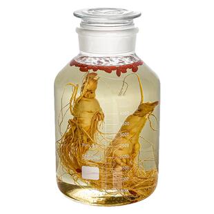 泡酒玻璃瓶家用高档加厚密封高硼硅磨砂口专用10斤20斤50酒坛容器