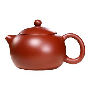 宜兴紫砂壶手工朱泥大红袍壶家用茶具小西施150cc茶壶宜兴市