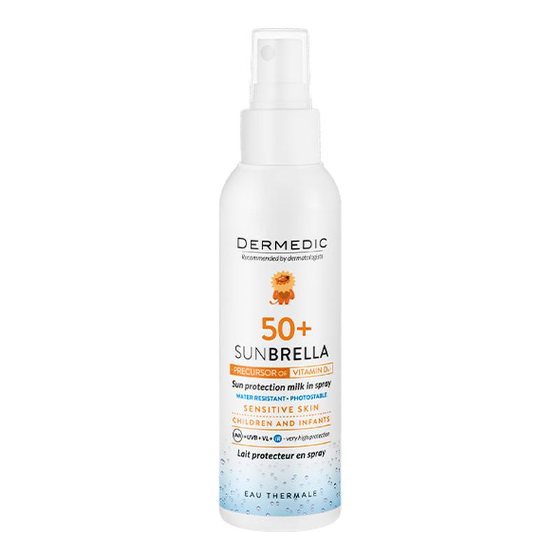 dermedic波兰进口全光谱婴童防晒喷雾乳150ml敏肌可用SPF50+
