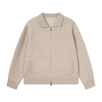 MANIFOLD·美利奴羊毛毛衣外套