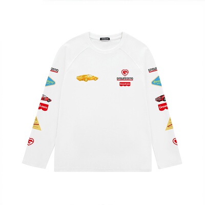 itGROUNDZERO秋冬新春美式LOGO标志男女款圆领长袖卫衣上衣