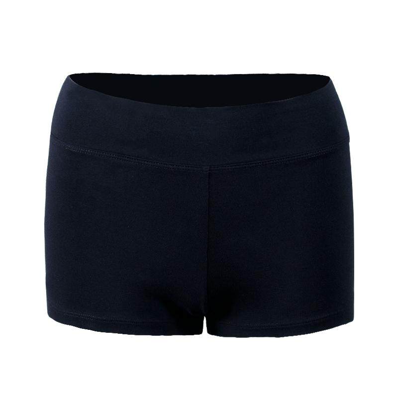柏屋舞蹈裤三分女童儿童黑色体操舞蹈服练功服专用短裤跳舞紧身